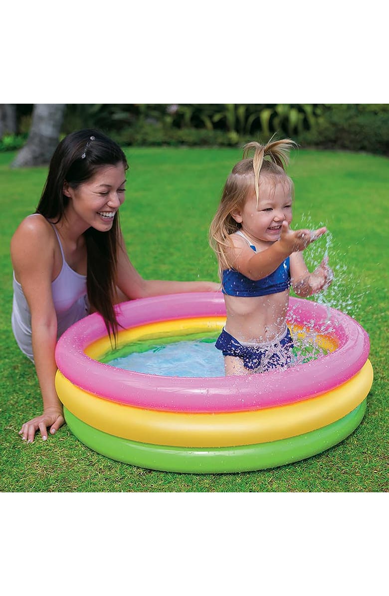 Intex Sunset Glow Baby Pool, Alternate, color, Multicolored
