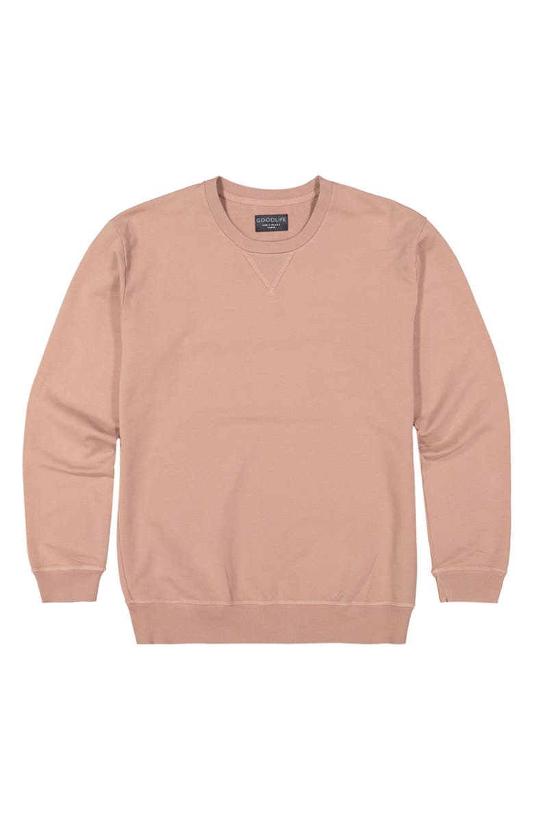 Goodlife Micro Terry Crewneck Sweatshirt, Main, color,