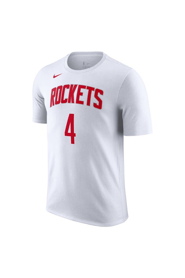 Men's Nike Jalen Green White Houston Rockets 2022/23 Name & Number T-Shirt, Alternate, color, White