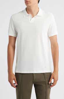 Emporio Armani Tonal Chain Polo Shirt