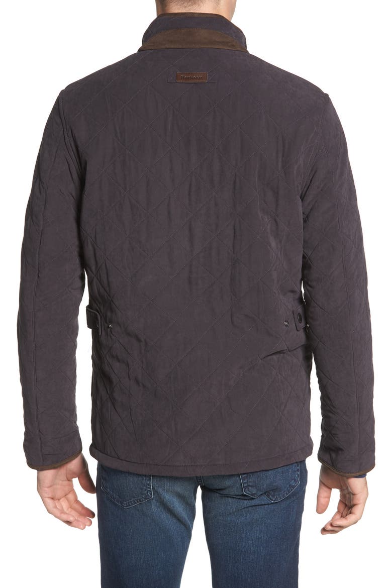Bowden Quilted Nylon Jacket, Alternate, color, NAVY