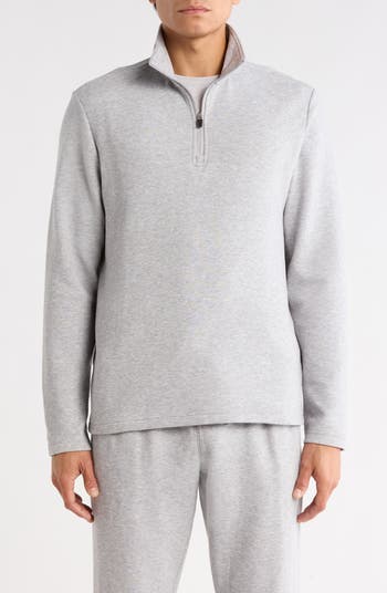 Z by Zella Cascade Ottoman Quarter Zip Sweatshirt | Nordstromrack