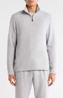 Z by Zella Cascade Ottoman Quarter Zip Sweatshirt