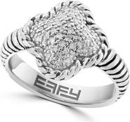 EFFY Sterling Silver Diamond Ring - 0.23ct.