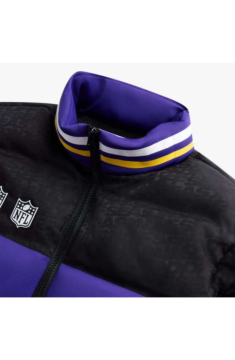 Off Season Unisex Purple Minnesota Vikings Team Puffer Jacket, Alternate, color, Purple