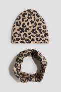 H&M 2-piece Beanie And Tube Scarf Set
