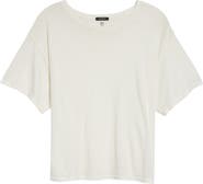 R13 Tight Waist Cotton & Cashmere T-Shirt