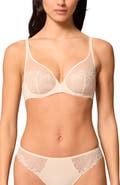 Simone Perele Delice Sheer Underwire Plunge Bra