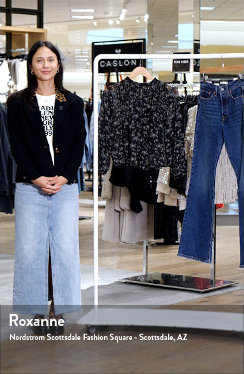 High Neck Chiffon Top, sales video thumbnail