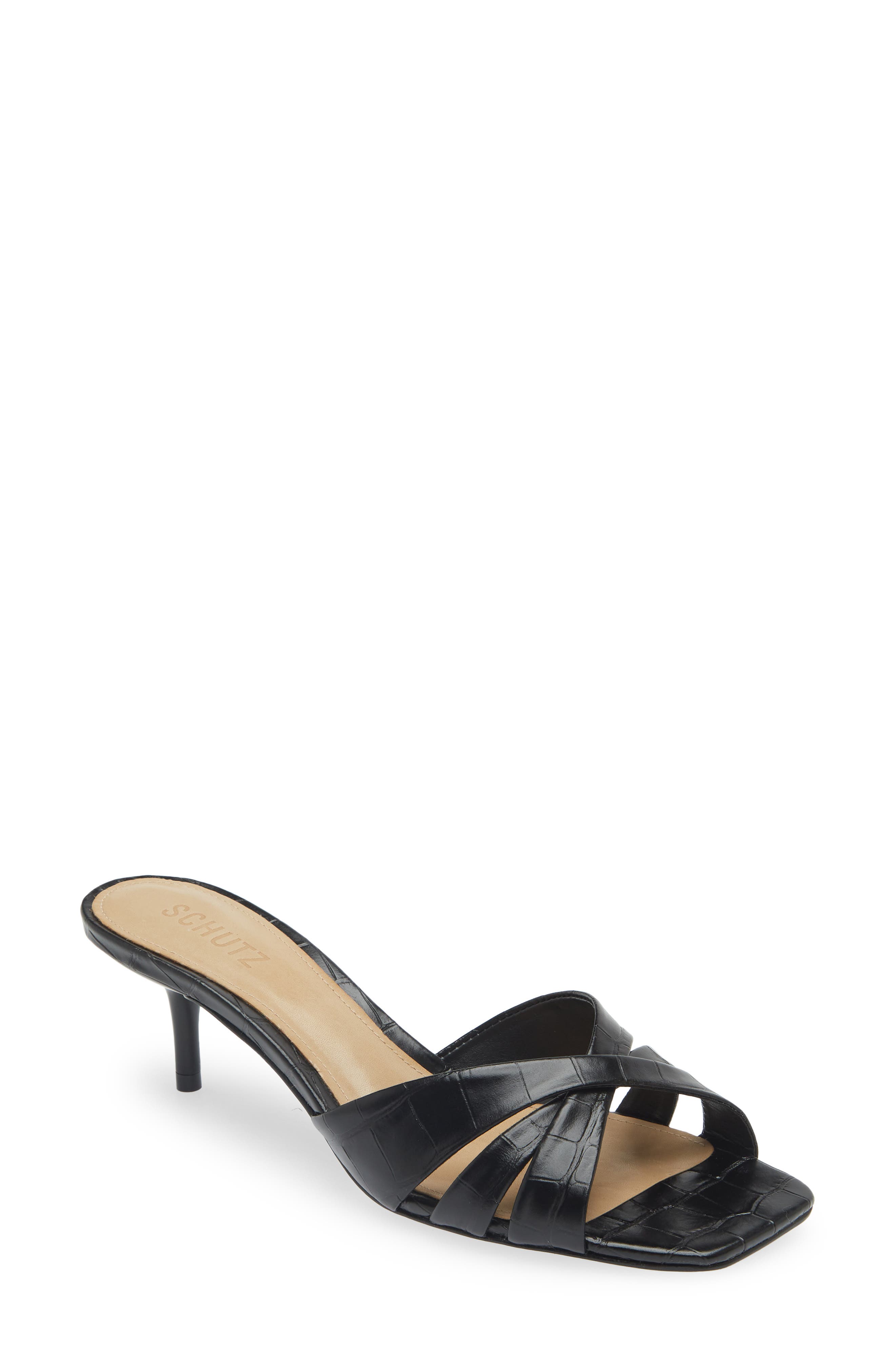 Schutz Keefa Kitten Heel Sandal, Main, color, 