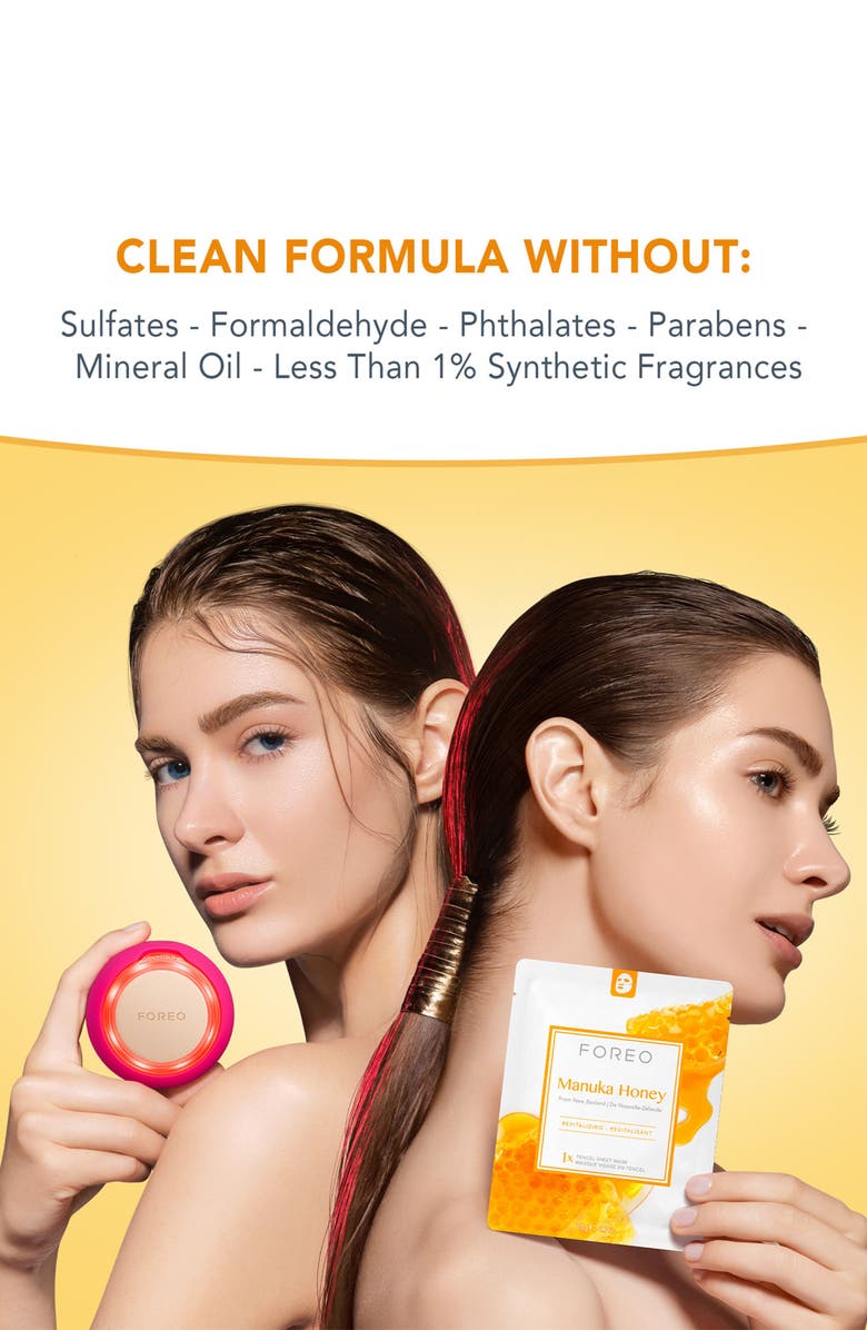 FOREO Farm To Face Sheet Mask - Manuka Honey x3, Alternate, color, NO COLOR