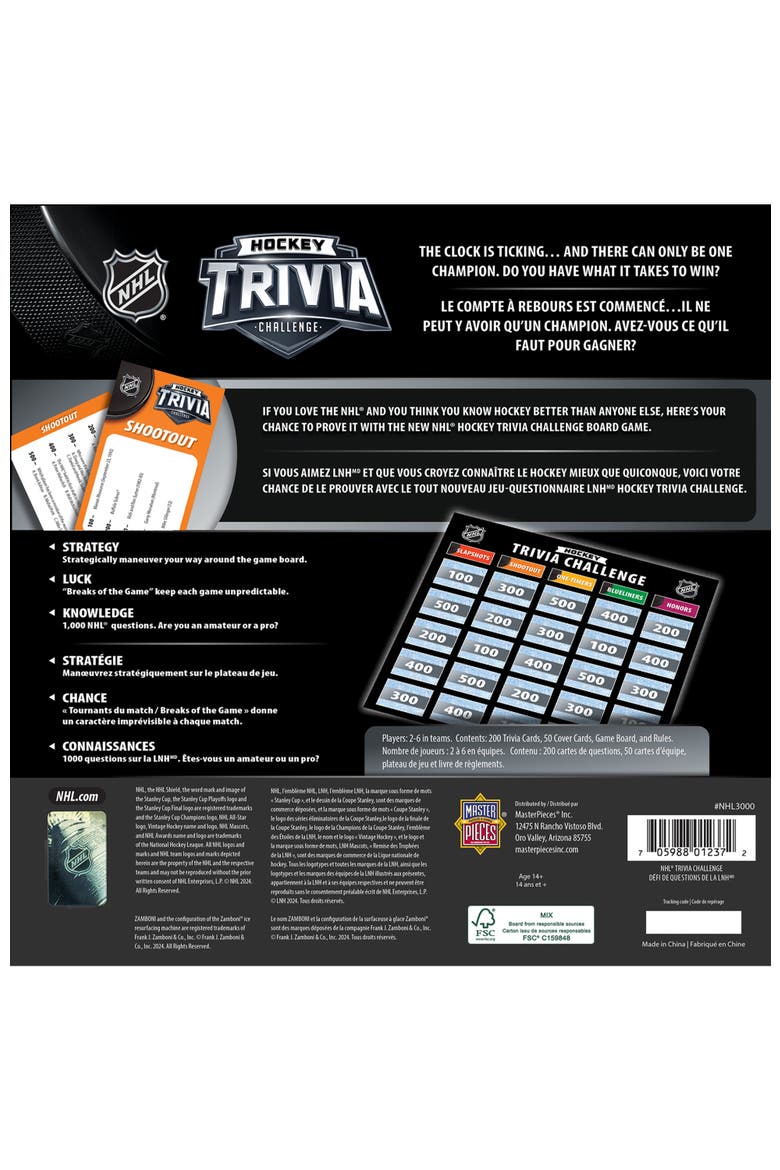 NHL - Hockey Trivia Challenge, Alternate, color, Multicolor