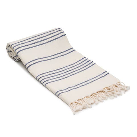 Heritage Stripe Turkish Cotton Bath Towel