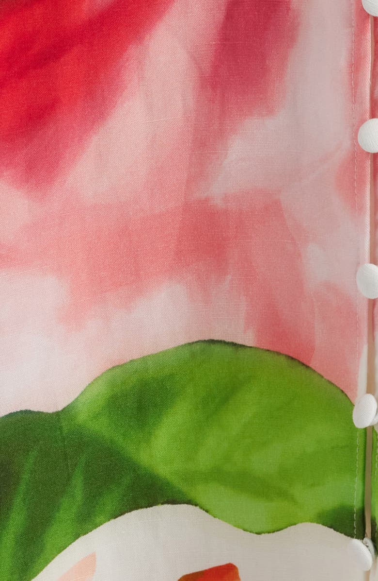 Elie Tahari The Luella Spring Memory Maxi Dress, Alternate, color, 