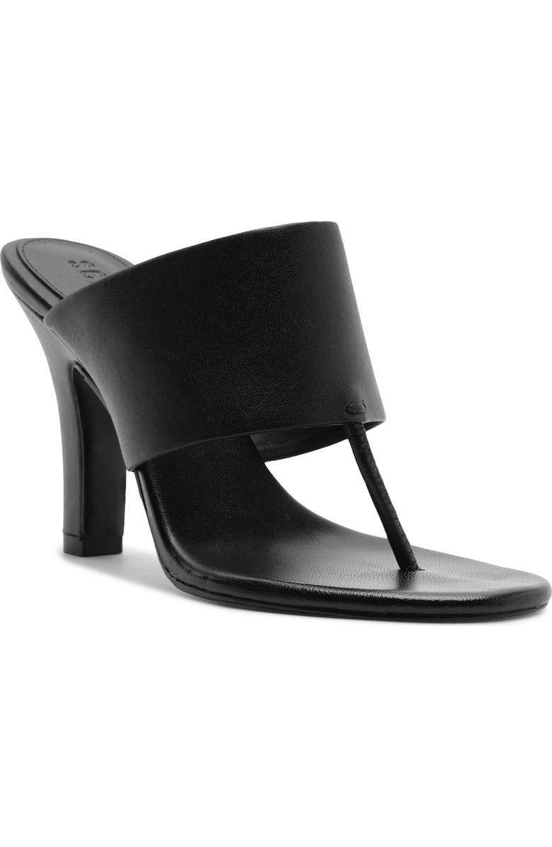 Schutz Martha Thong Sandal, Main, color, Black