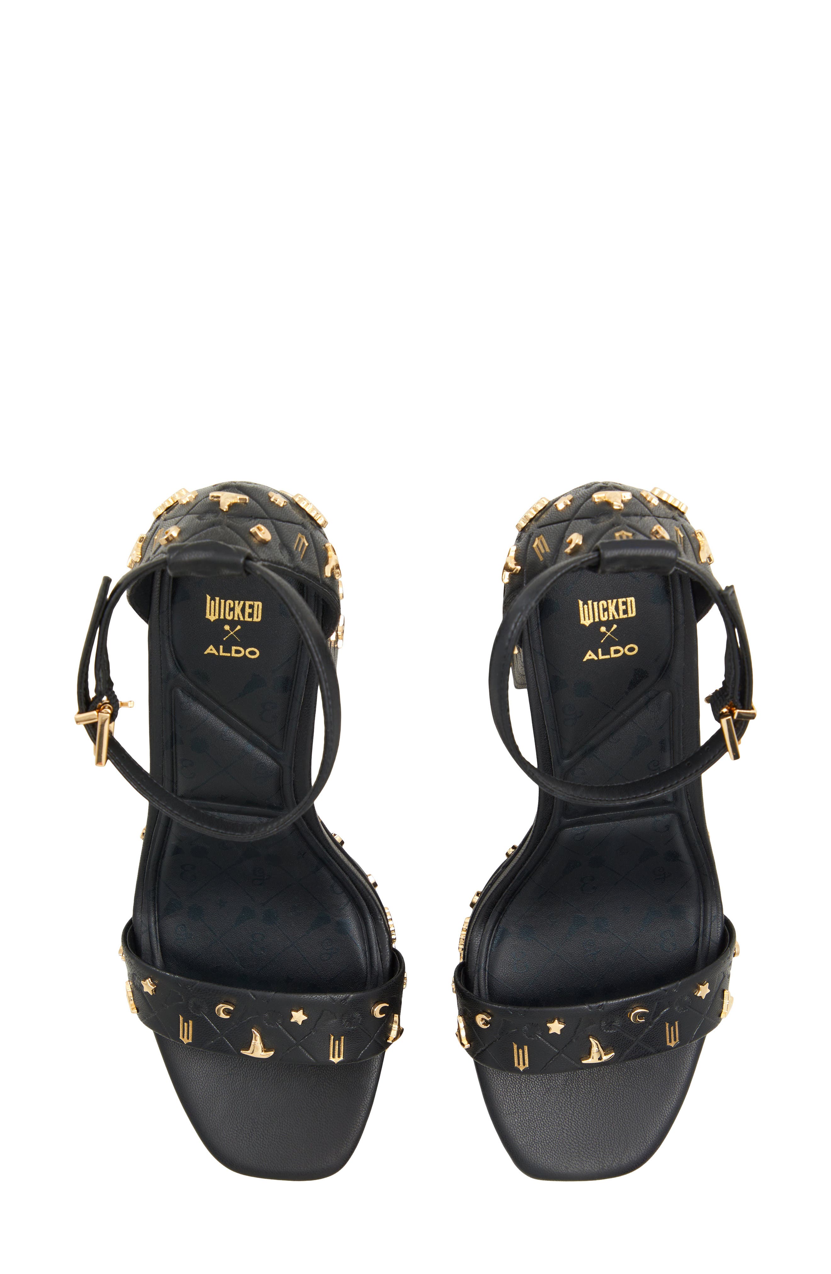 ALDO x Wicked Take Flight Ankle StrapPlatform Sandal, Alternate, color, 