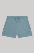 Dalix Womens Astronaut Midweight Washed Fleece Shorts
