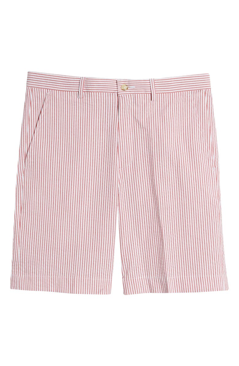 Berle Seersucker Shorts, Alternate, color, Red