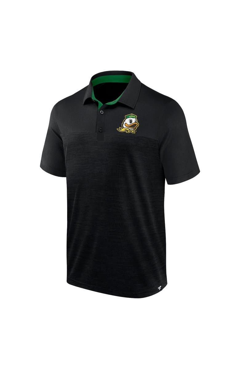 FANATICS Men's Fanatics Branded Heather Black Oregon Ducks Classic Homefield Polo, Alternate, color, 