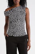 Renee C Asymmetric One-Shoulder Top