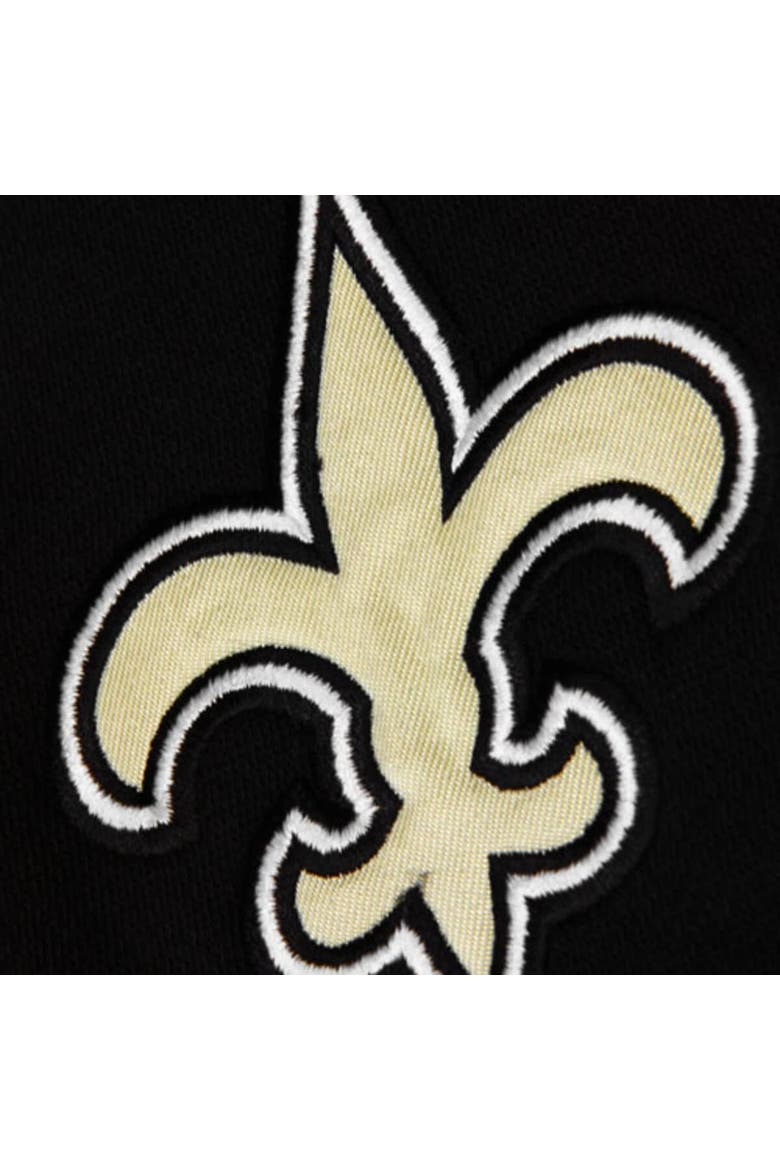 New Orleans Saints Toddler Fan Gear Primary Logo Pullover Hoodie - Black, Alternate, color, Black