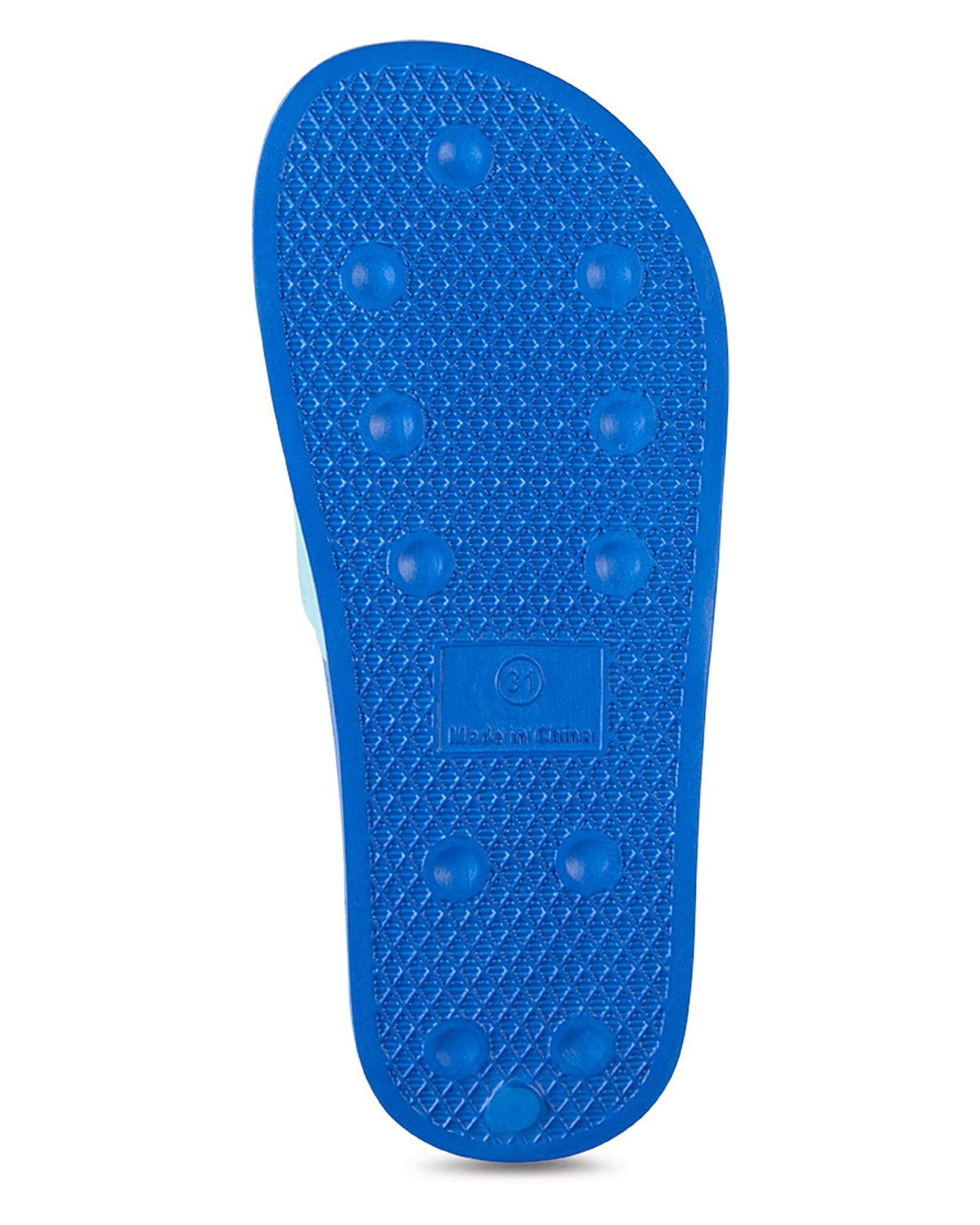 Kids' Sunshine Slide Sandal with Back Strap, Alternate, color, Blue