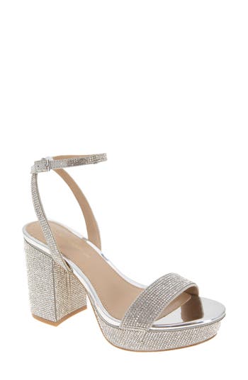 Bcbgeneration Pristal Rhinestone Platform Sandal