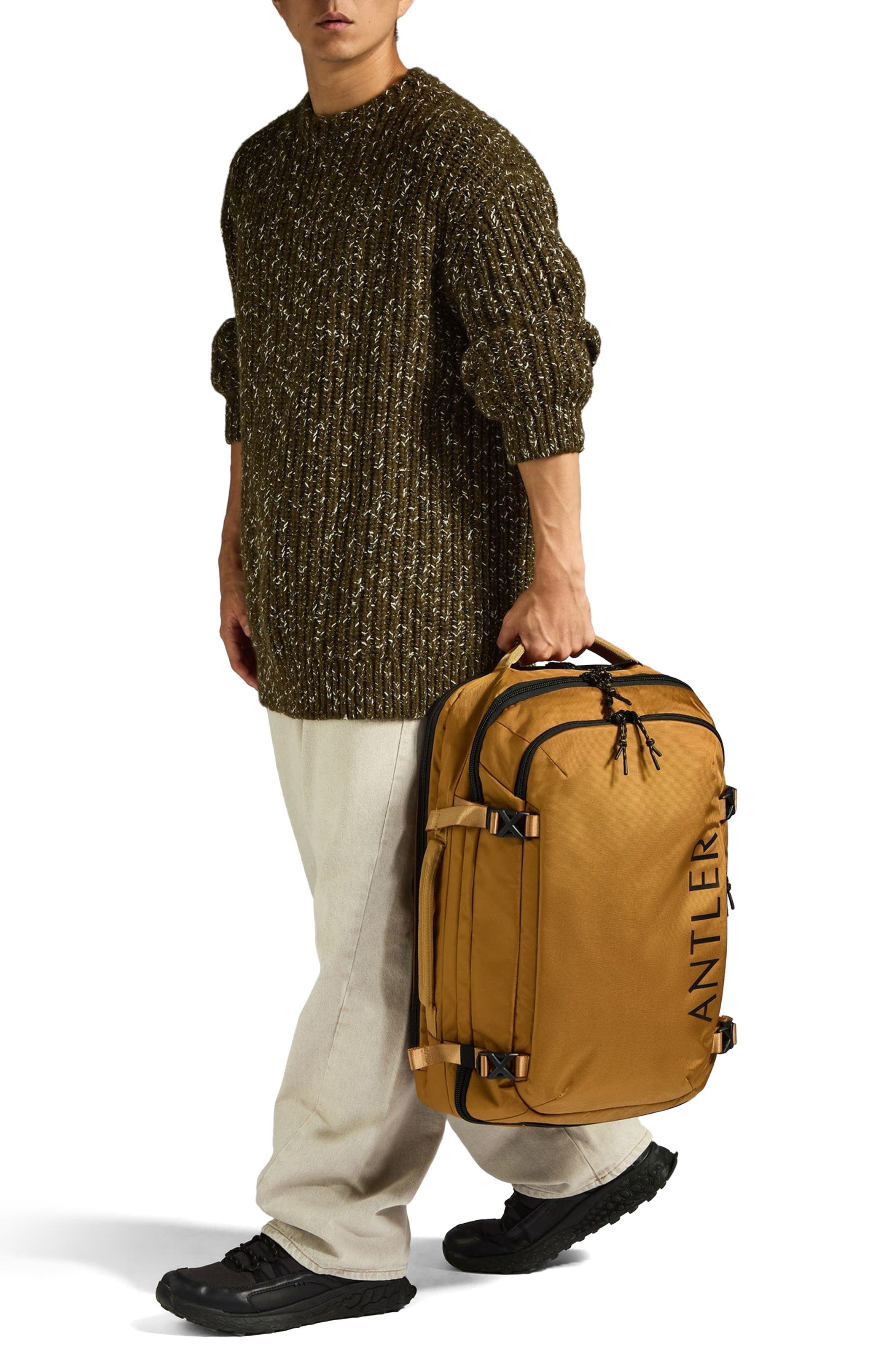 Discovery 45L Backpack, Alternate, color, Mustard Yellow