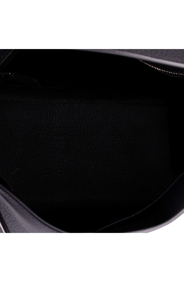 Pre-Owned Hermes Kelly Handbag Black Togo with Palladium Hardware 28, Alternate, color,