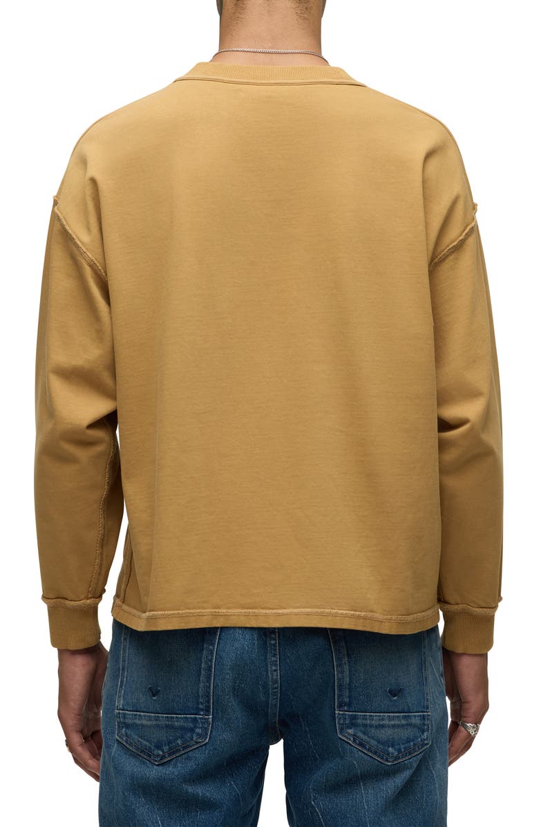 Hudson Jeans Crewneck Cotton Sweatshirt, Alternate, color,