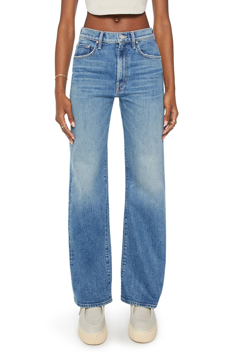 MOTHER The Lasso Sneak Wide Leg Jeans, Main, color,