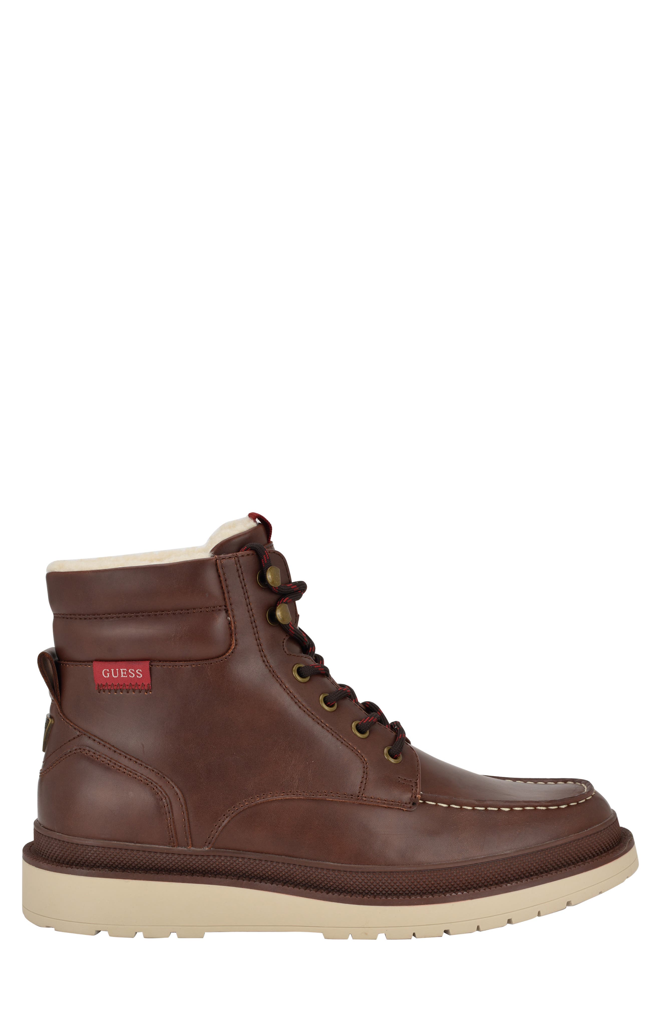 GUESS Chelsey Faux Fur Lined Boot, Alternate, color, 