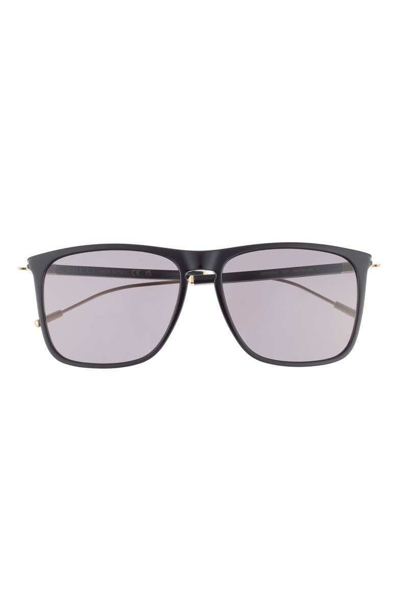 Gucci 53mm Solstice Novelty Square Sunglasses, Main, color,