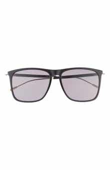 Gucci 53mm Solstice Novelty Square Sunglasses