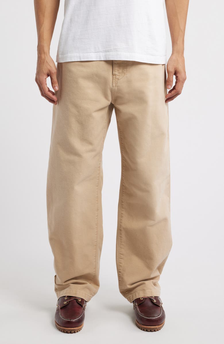 Carhartt Work In Progress Landon Oragnic Cotton Canvas Pants, Main, color, 