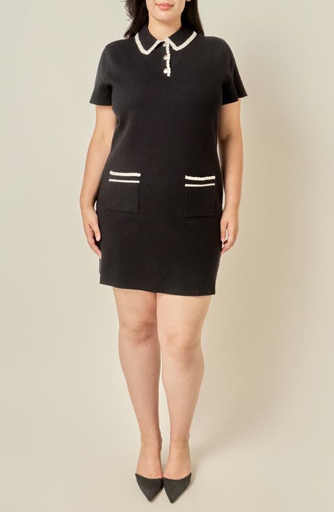 Scallop Detail Dress