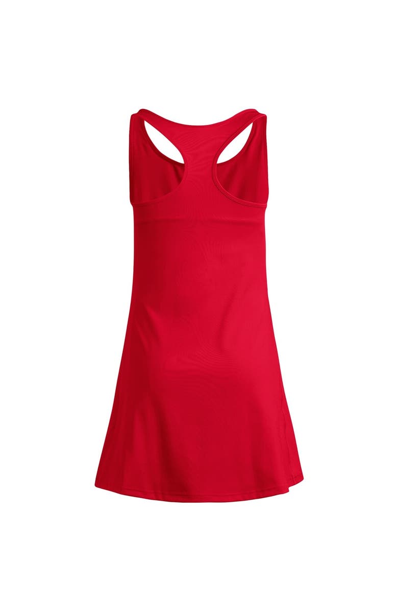 adidas Women's adidas  Scarlet Nebraska Huskers Spring Fling Active Racerback Skort Dress, Alternate, color, 