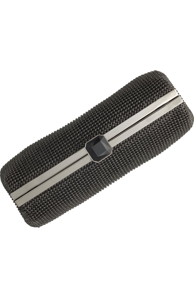 Whiting & Davis Grace Crystal Top, Alternate, color, Black