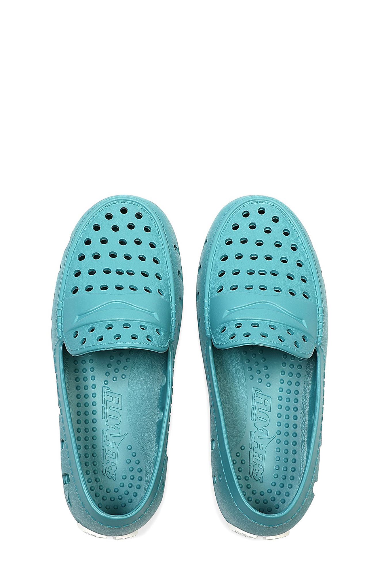 Kids' Prodigy Driver Loafer, Alternate, color, BRISTOL BLUE/ BRIGHT WHITE