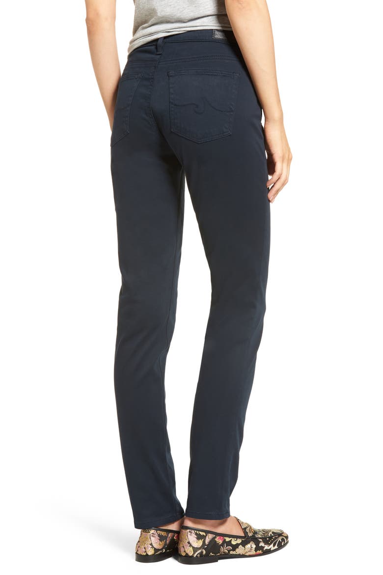 'The Prima' Cigarette Leg Skinny Jeans, Alternate, color, MNY MIDNIG