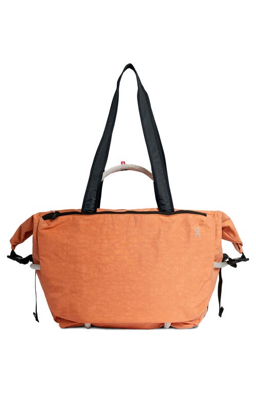 On Track Pack 40l Elite Gym Bag In Orange
