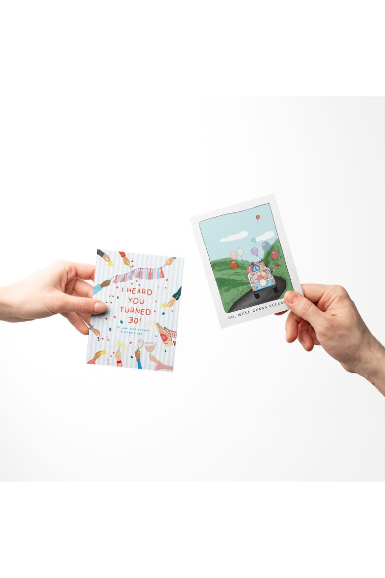 Birthday Greeting Card Pack Sets (3 ct, Assorted) I Heard You Turned 30!, Oh We're Gonna Celebrate, Banana, Alternate, color, Multi-Pack