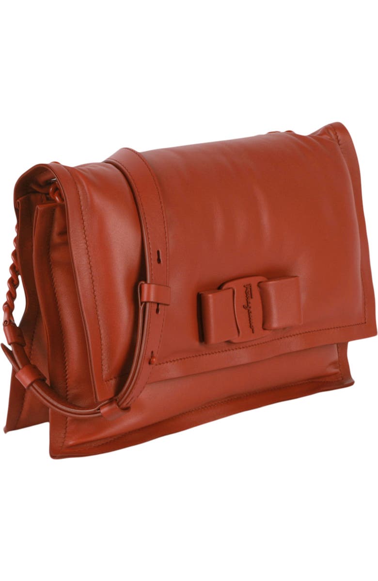 FERRAGAMO Leather Shoulder Bag, Alternate, color,