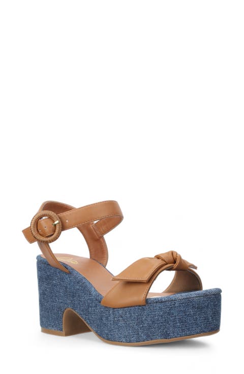 Hazel Knotty Platform Sandal (Women)
