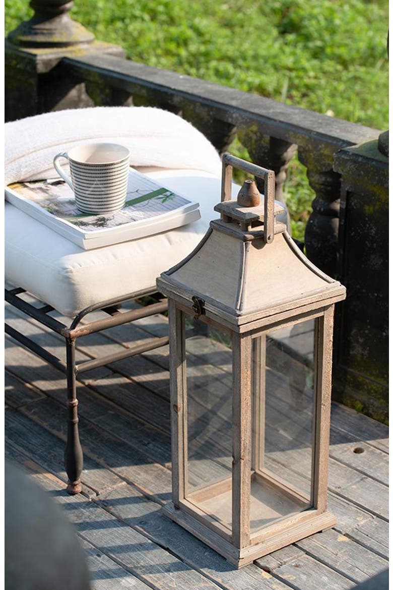 Set of Two Ivona Garden Candle Lantern, Alternate, color, IVORY