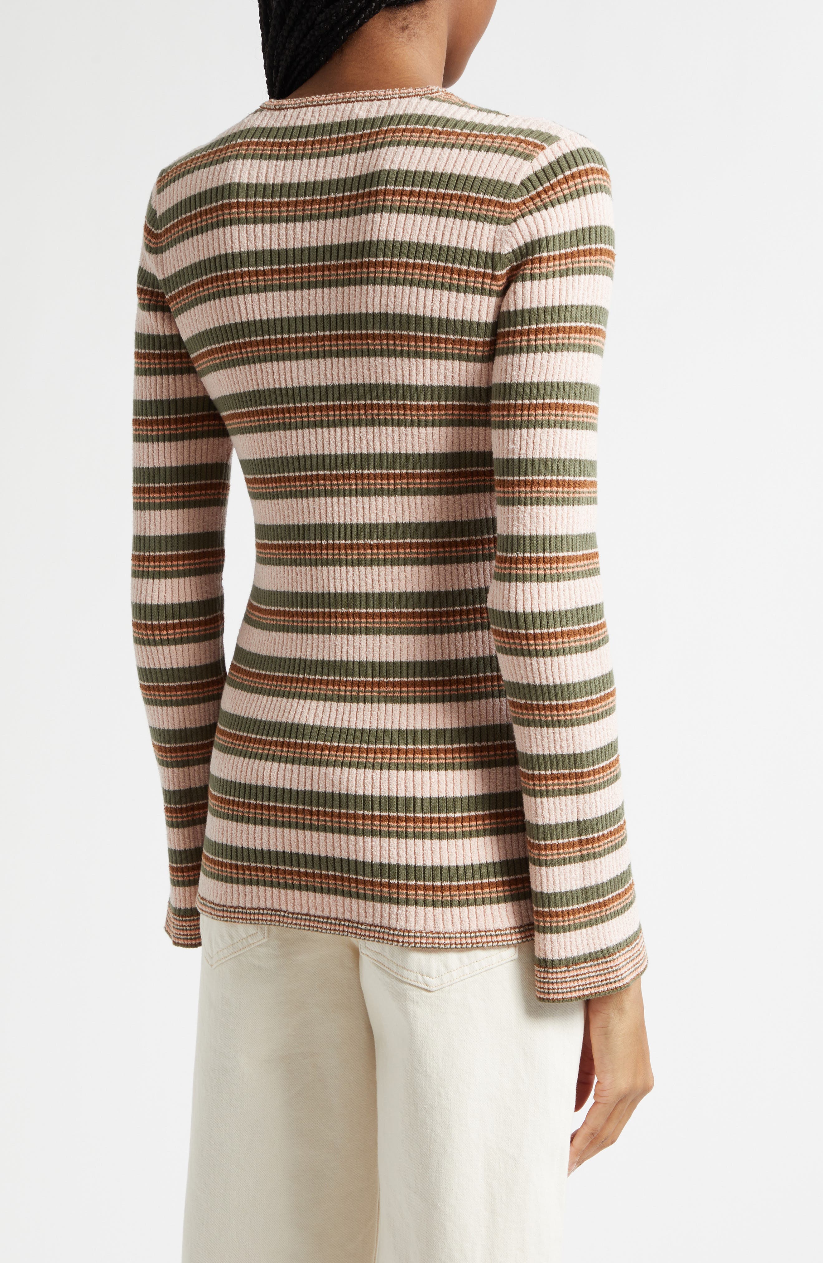Grazia Stripe Cardigan - image 2