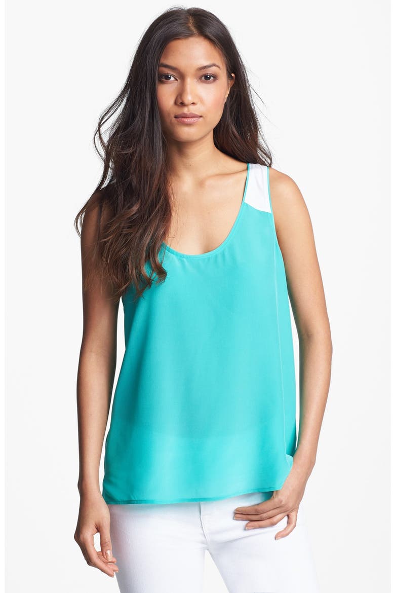 Colorblock Tank, Main, color, GREEN- ATLANTIS