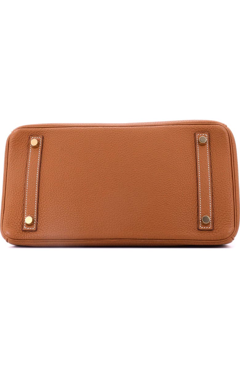 Pre-Owned Hermes Birkin Handbag Brown Togo with Gold Hardware 30, Alternate, color, Gold