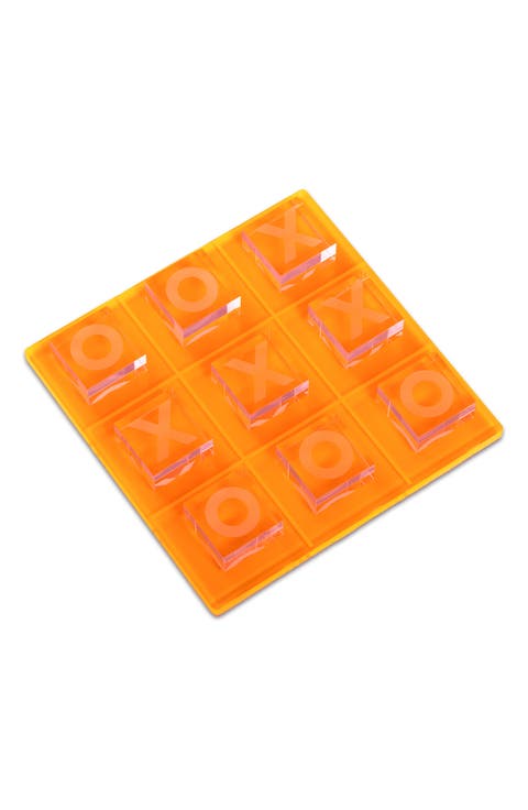 Vince Acrylic Tic-Tac-Toe Set