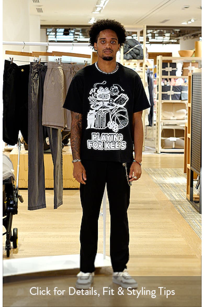 Playing For Keeps Cotton Graphic T-Shirt video